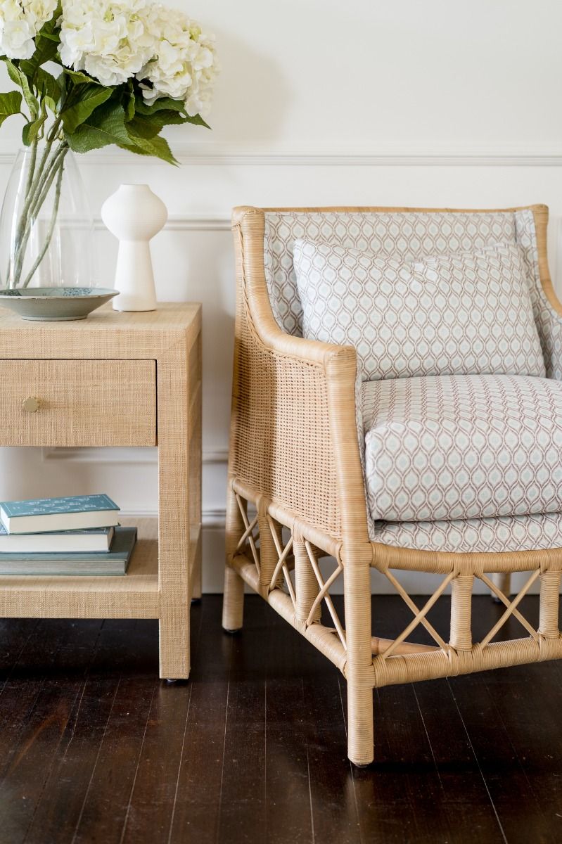 CR Hampton Rattan Dining Chair-RNAT SF204