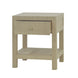 CR Kagu 1 Drawer Bedside w/Raffia