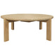 CT Adelle Solid Timber Round Coffee Table