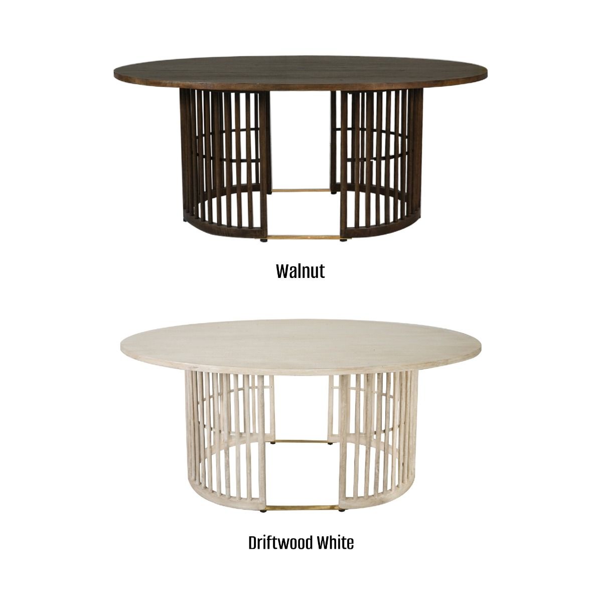 CR Arlo Oval Dining Table