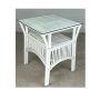 CR Atrium Side Table with Glass Top