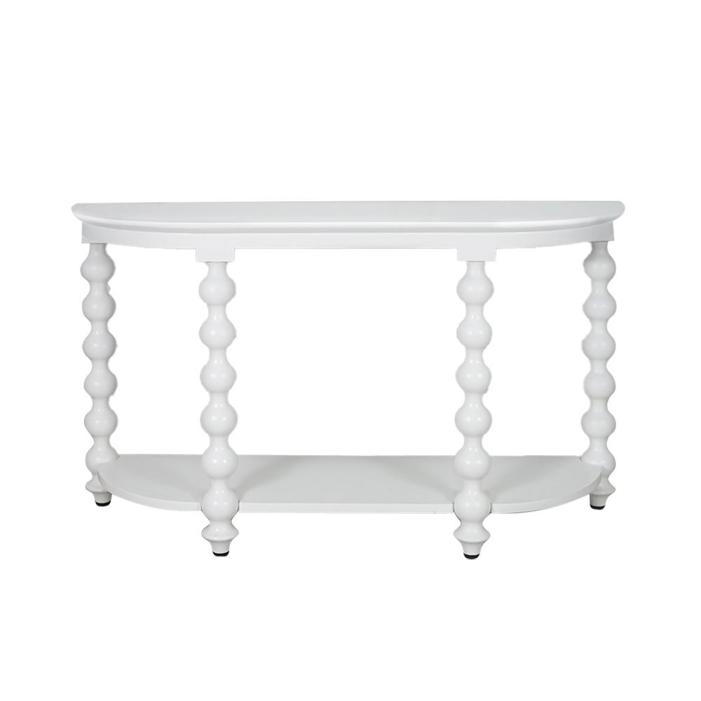 CR Carob Console Table