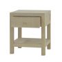CR Kagu Night Stand w/Raffia with 1 Drawer