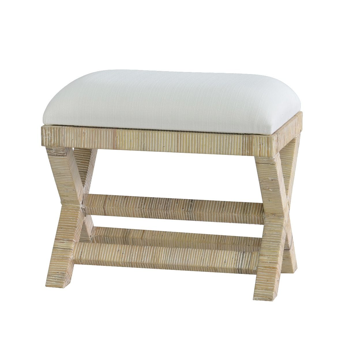 CR Renoir Rattan X Bench Small