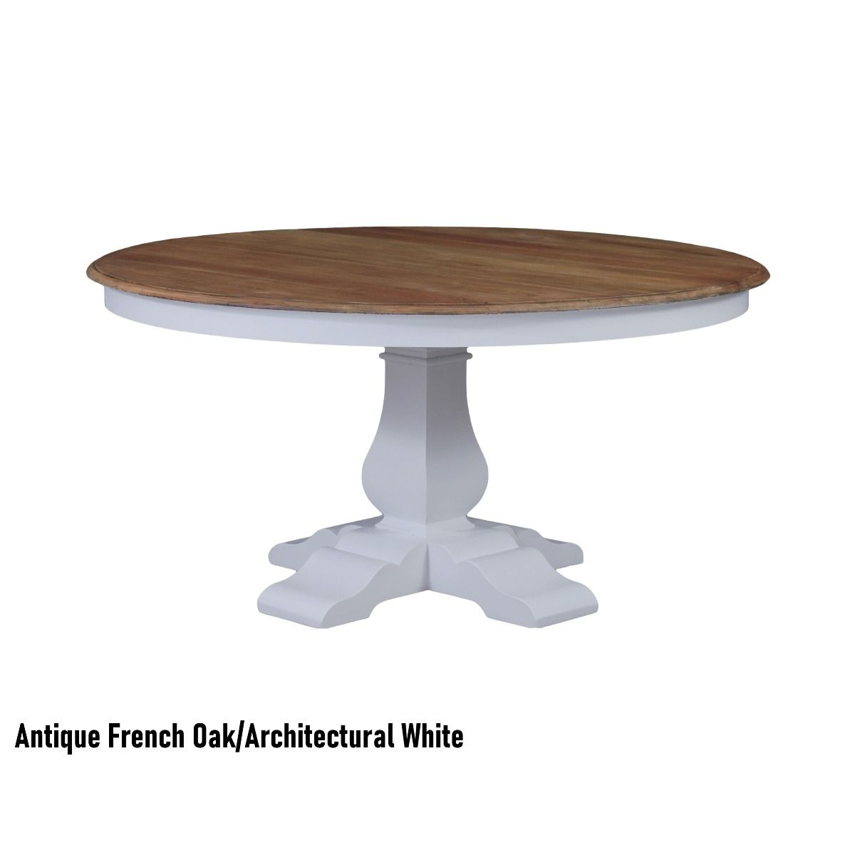 CR Trestle Round Dining Table