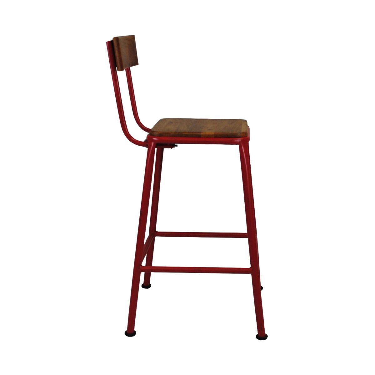 CR Tube Breakfast Stool with Back