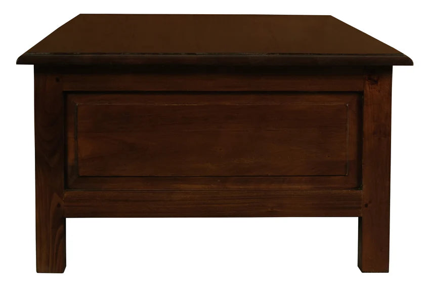 CT Tasmania Solid Timber 6 Drawer Straight Leg Coffee Table