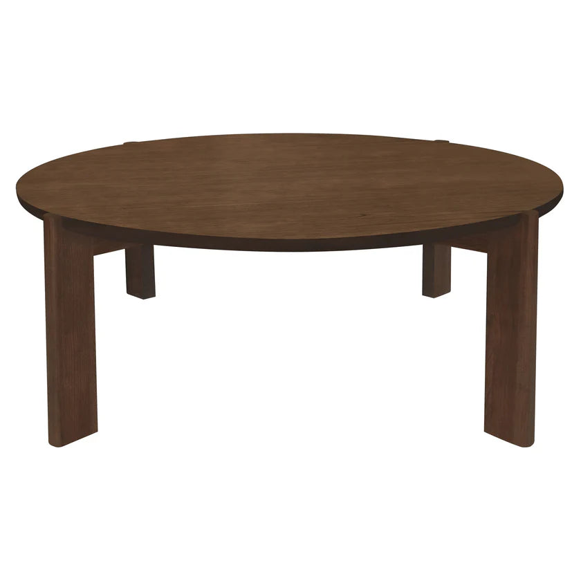 CT Adelle Solid Timber Round Coffee Table