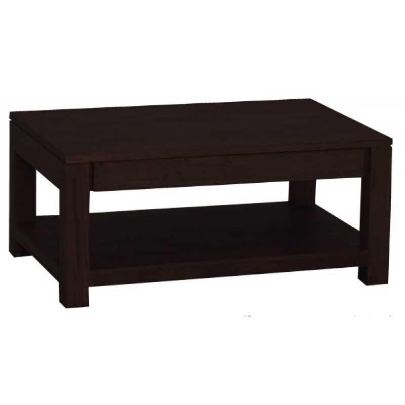 CT Amsterdam Solid Mahogany Timber 2 Drawer Coffee Table