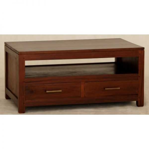 CT Paris Solid Timber 4 Drawer Coffee Table