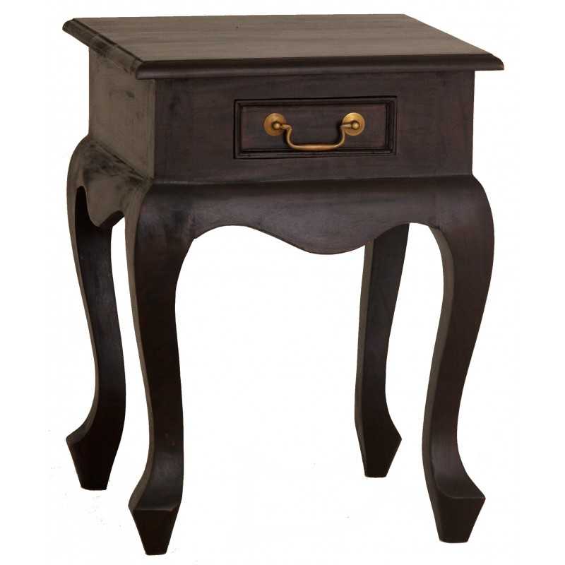 CT Queen Ann 1 Drawer Lamp Table