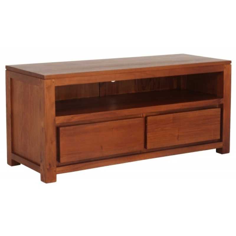 CT Amsterdam Solid Timber 2 Drawer Entertainment Unit