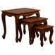 CT Queen Ann Solid Timber Nest of Table