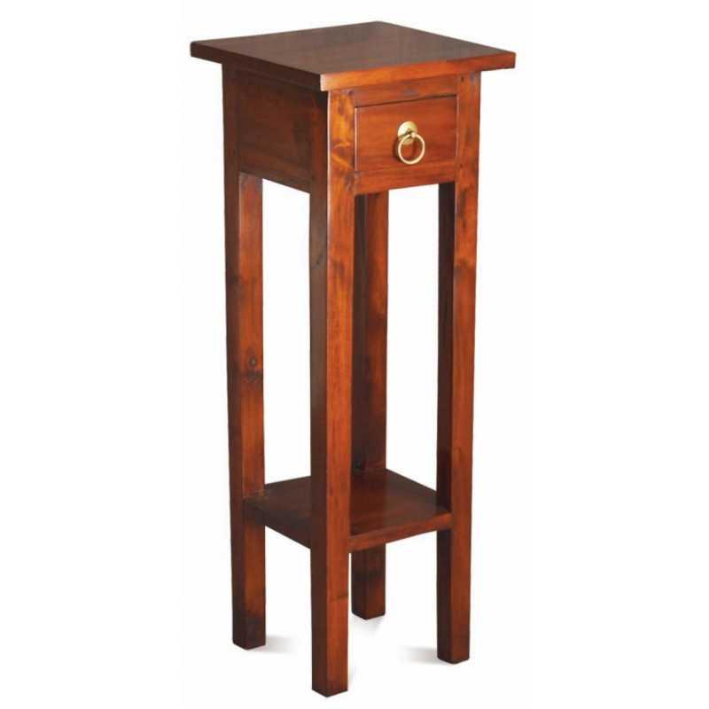 CT Tasmania Solid Timber 1 Drawer Plant Stand