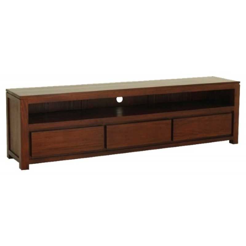 CT Amsterdam Solid Timber 3 Drawer Entertainment Unit