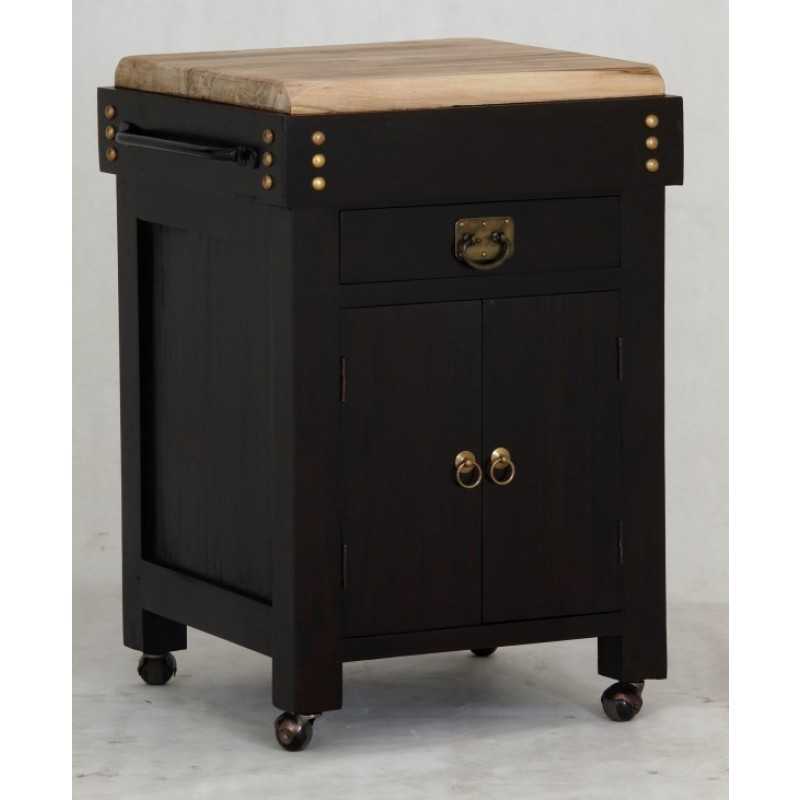 CT Heritage Petit 2 Door 1 Drawer Butcher's Block