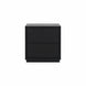 MD Canva Messmate Timber Veneer 2 Drawer Bedside Table
