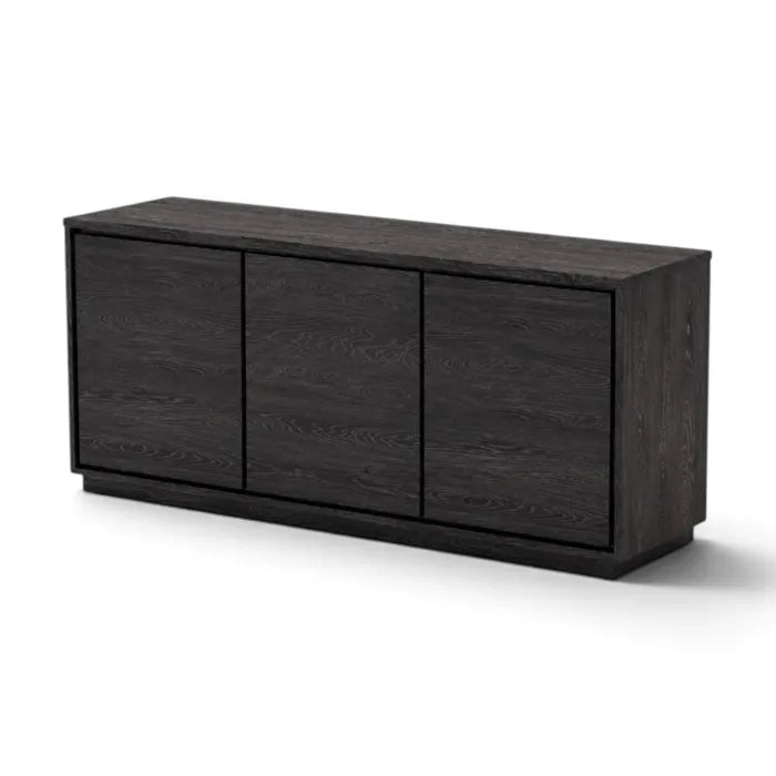 MD Canva Solid Timber 3 Door Buffet