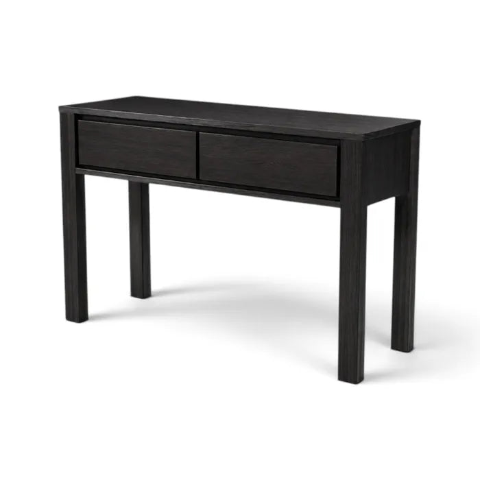 MD Canva Solid Timber 2 Drawer Hall Table
