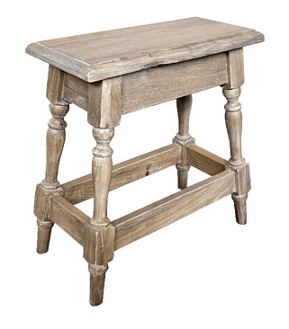 MF Charles Solid Timber Stool - 46cm High