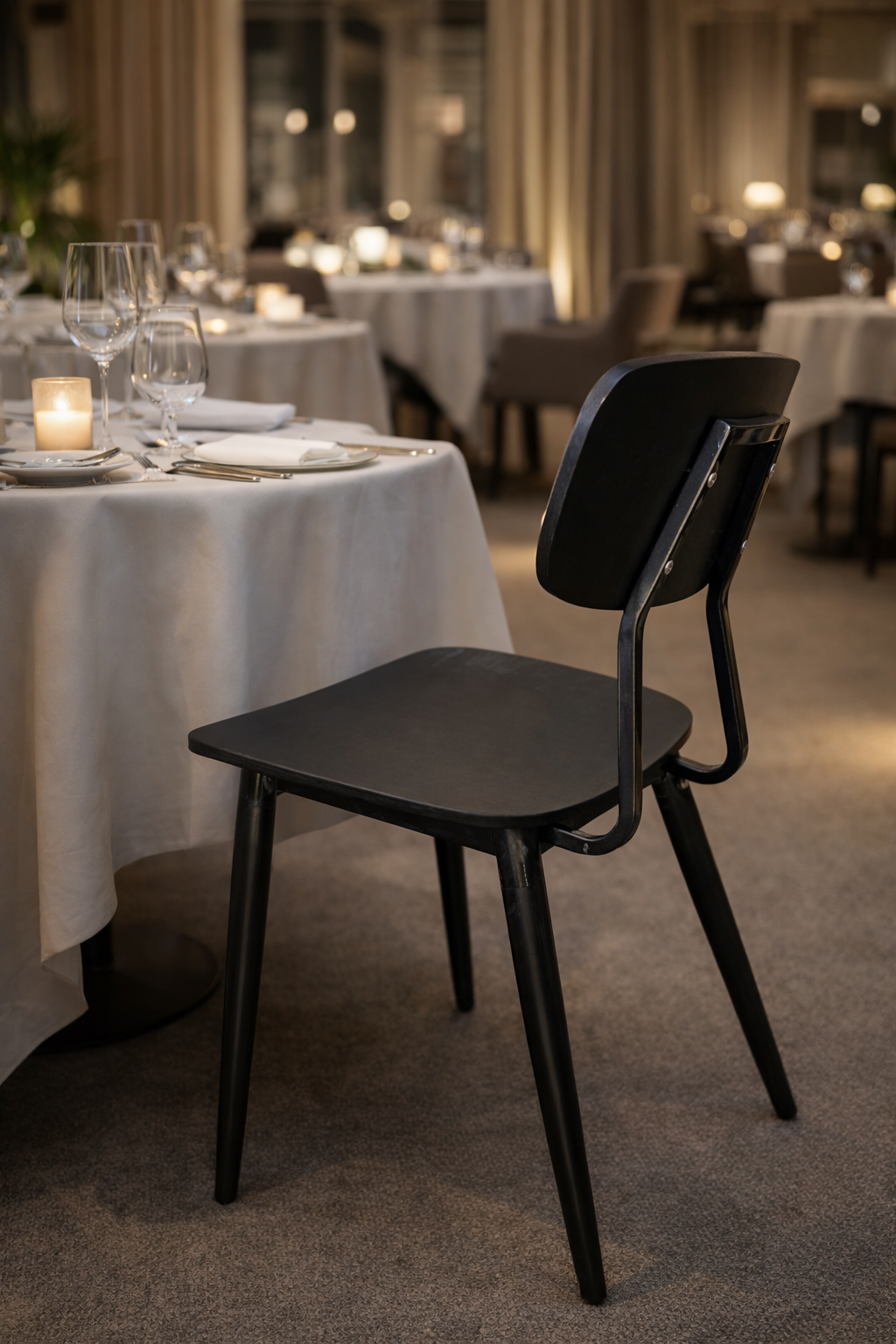 MF Alpine Timber Leg Dining Chair