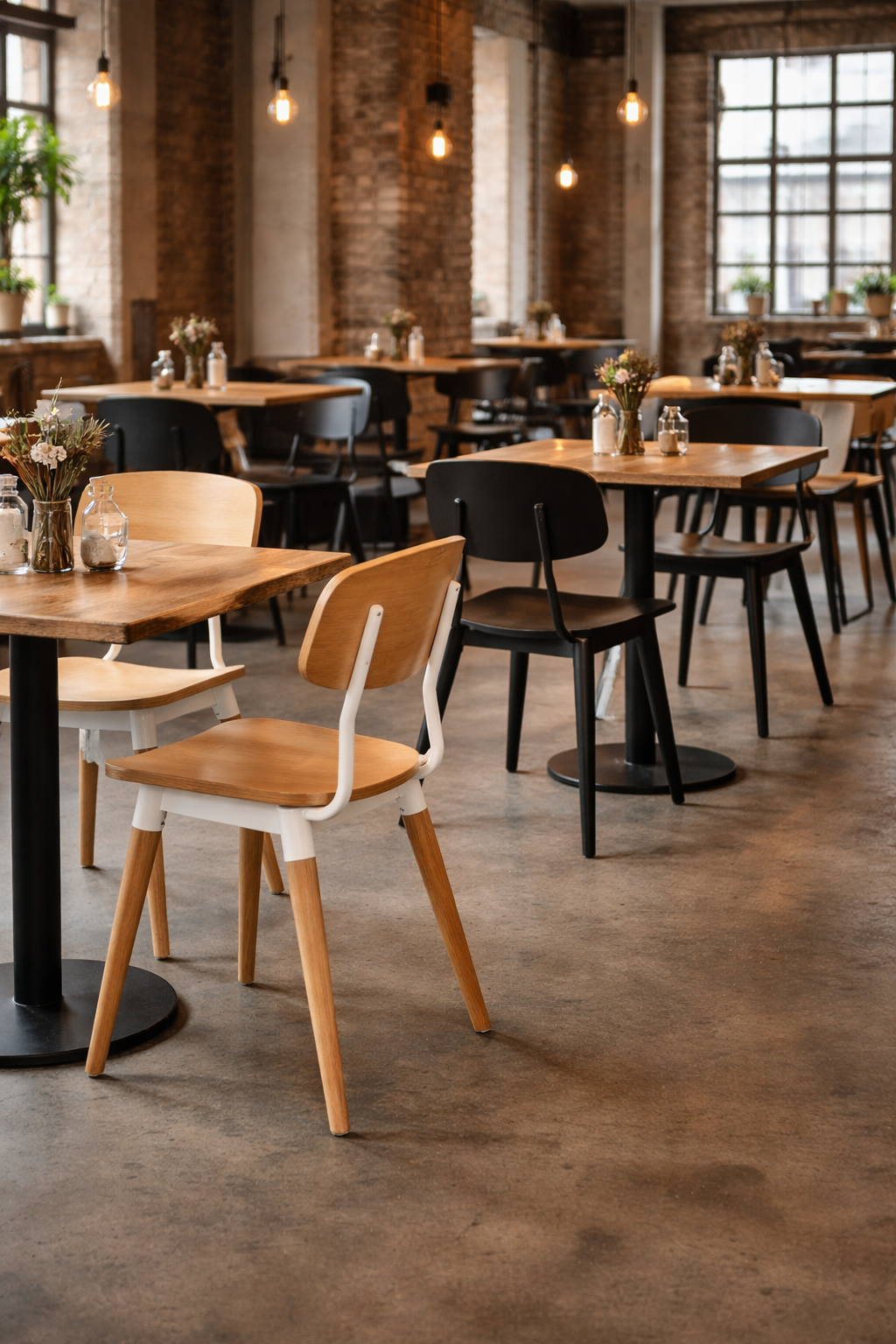 MF Alpine Timber Leg Dining Chair