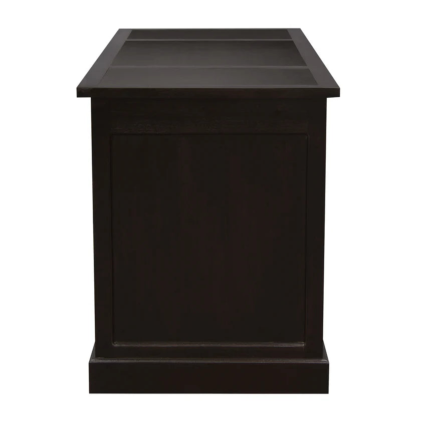 CT Tasmania Solid Timber 1 File Door 6 Drawer Executive Desk