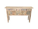 MF Rudolph Recycled Timber 5 Drawer 6 Door Hall Table
