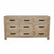 MF Recycled Elm Timber 3 Drawer 3 Door Buffet