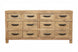 MF Recycled Elm Timber 4 Drawer 4 Door Sideboard