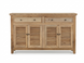 MF Recycled Elmwood Louvre 2 Drawer & 4 Door Sideboard