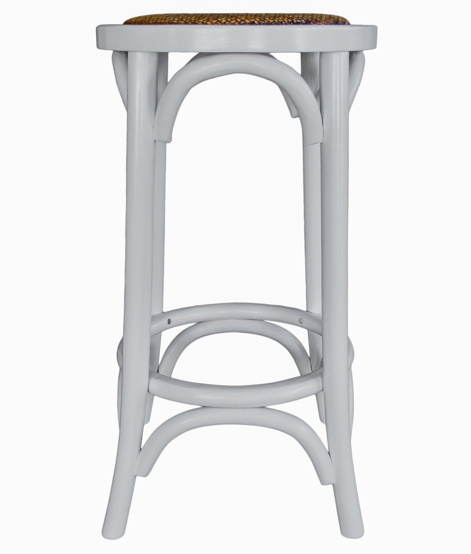 MF Rattan Seat Breakfast Stool