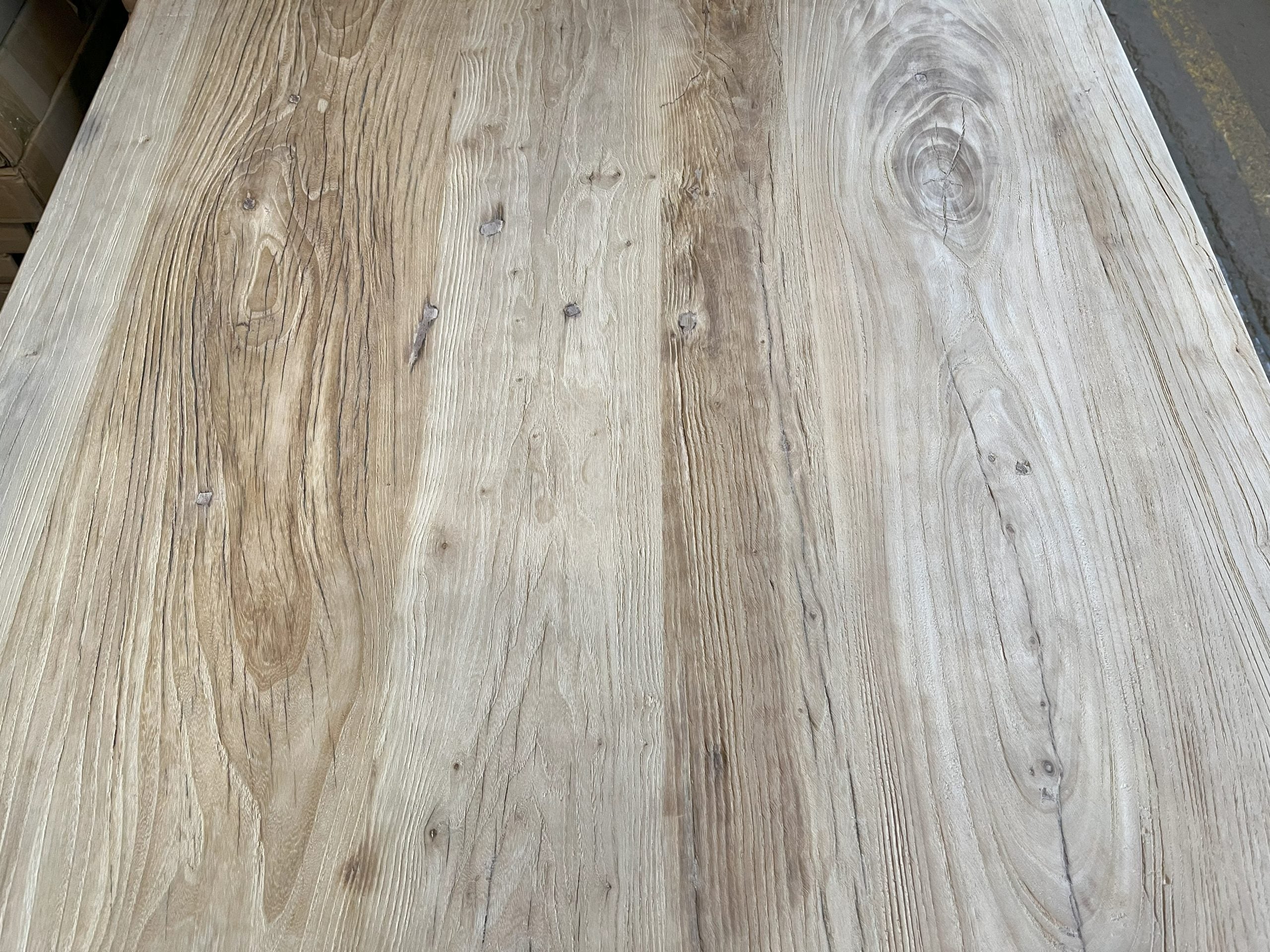 MF Espresso Recycled Timber Square Dining Table