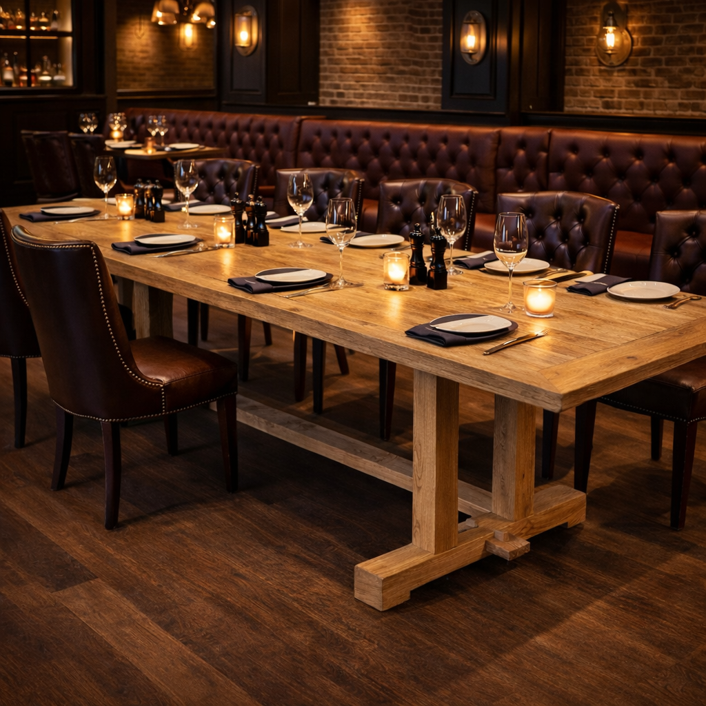 MF Hobart Recycled Timber Dining Table