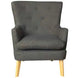EL Benito Fabric Upholstered Armchair