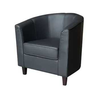 EL Ezeiza PU Leather Tub Chair