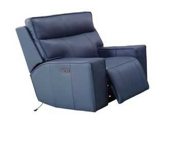 EL Hurlingham Thick Leather Upholstered Electric Recliner