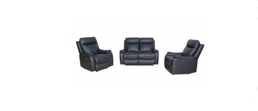 EL Turbio 2 Seater + 2 Single Seater Leather Lounge Set