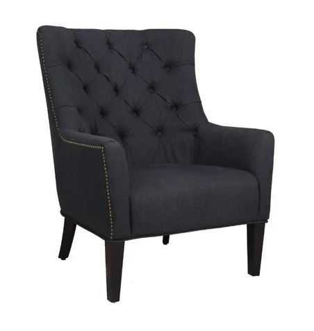 EL Rafael Fabric Upholstered Armchair