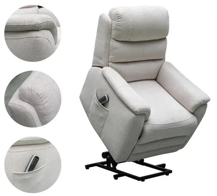 EL Blanco Sofa 1 Seater Lift Chair Black