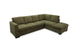 EL Dion Fabric Upholstered 5 Seaters Corner Chaise