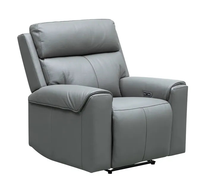 EL Jennitte 1 Single Seater Recliner Sofa Rhino Jet Black