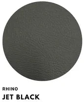 EL Jennitte 1 Single Seater Recliner Sofa Rhino Jet Black