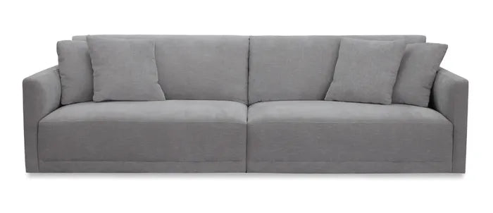 EL Terrie Grey Sofa 4 Seater