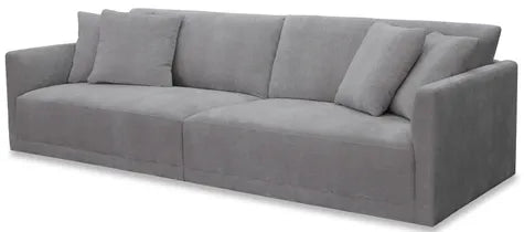 EL Terrie Grey Sofa 4 Seater