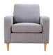 EL Alfred Armchair Fabric Upholstered 1 Seater