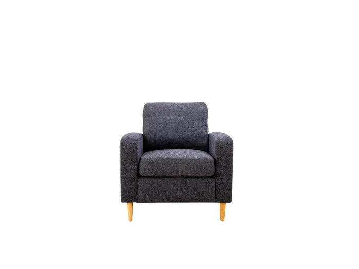 EL Alfred Armchair Fabric Upholstered 1 Seater
