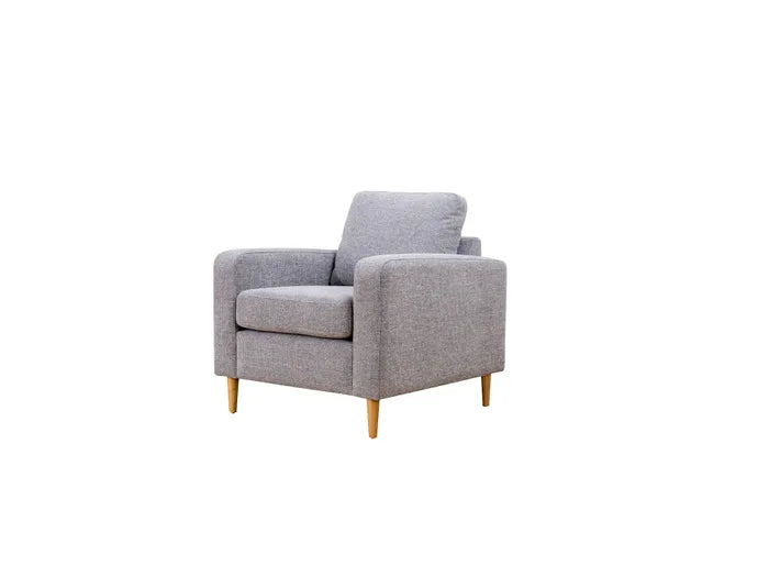 EL Alfred Armchair Fabric Upholstered 1 Seater