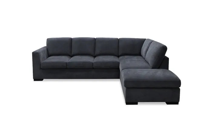 EL Dion Fabric Upholstered 5 Seaters Corner Chaise