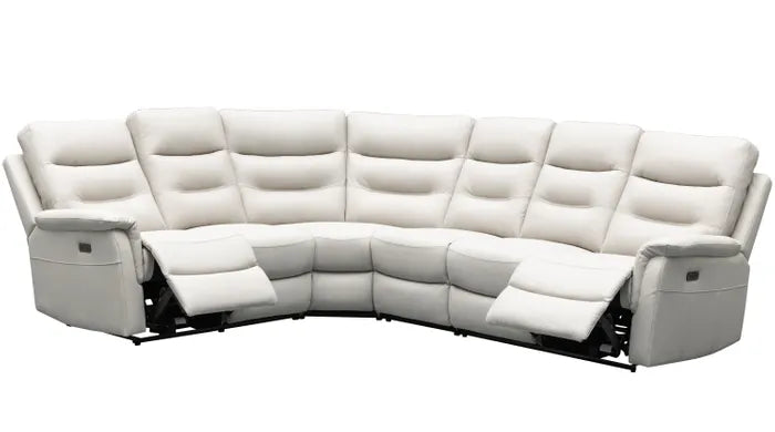 EL Hondo 5 Seater 2 Electric Recliners Cnr Lounge Set